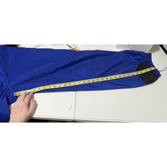 Columbia Mens Double Lined Snowboard Ski Snow Pants Blue Black Size XL 3L - Picture 10 of 11